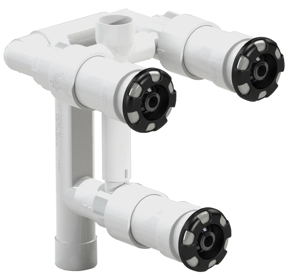 GUNITE JET, 3-JET MANF, STR BODY 7" /W INTERNALS