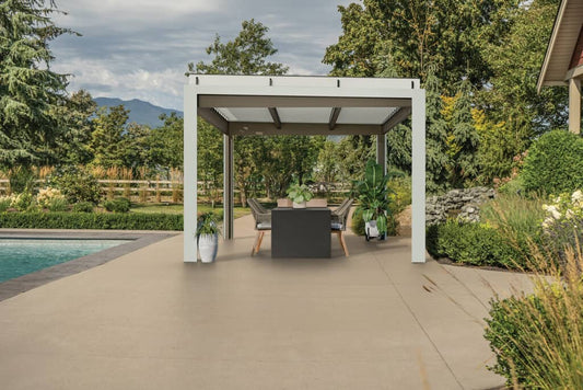 Visscher Stella Motorized Louver Pergola – 11x14 – view 8