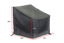 Load image into Gallery viewer, Slicker - High Back Chair Cover (32W x 34D x 36/24H) - 51951
