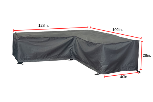 Slicker - Deep Box Sectional Cover - Long Left Facing (128LL x 102LR x 40D x 28H) - 51999
