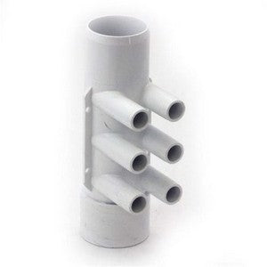Shur-Grip II Manifold- 2'' S x 2'' S (6) 3/4' SB Ports