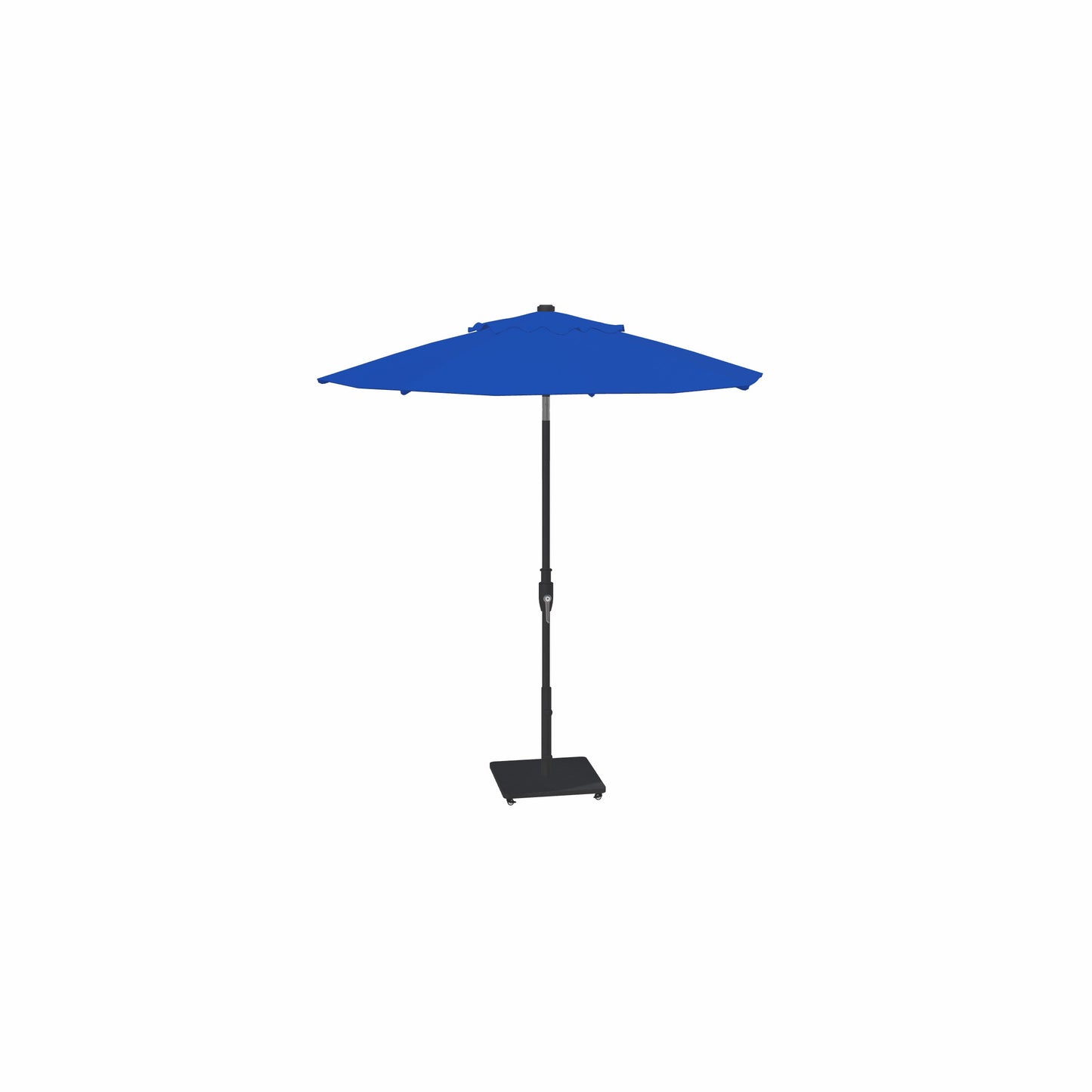 7.5' Glide Tilt Market Obravia Umbrella – Black/Cobalt