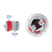 Load image into Gallery viewer, 6" Retro Light - Colour LED, 12V, 15W, White Trim