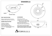 Load image into Gallery viewer, Shangri-La Fire Table