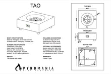 Load image into Gallery viewer, Tao Fire Table