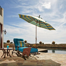 Load image into Gallery viewer, Treasure Garden - 9' Octagon - Collar Tilt - anthracite/pathway pumice stripe (A) Sunbrella®