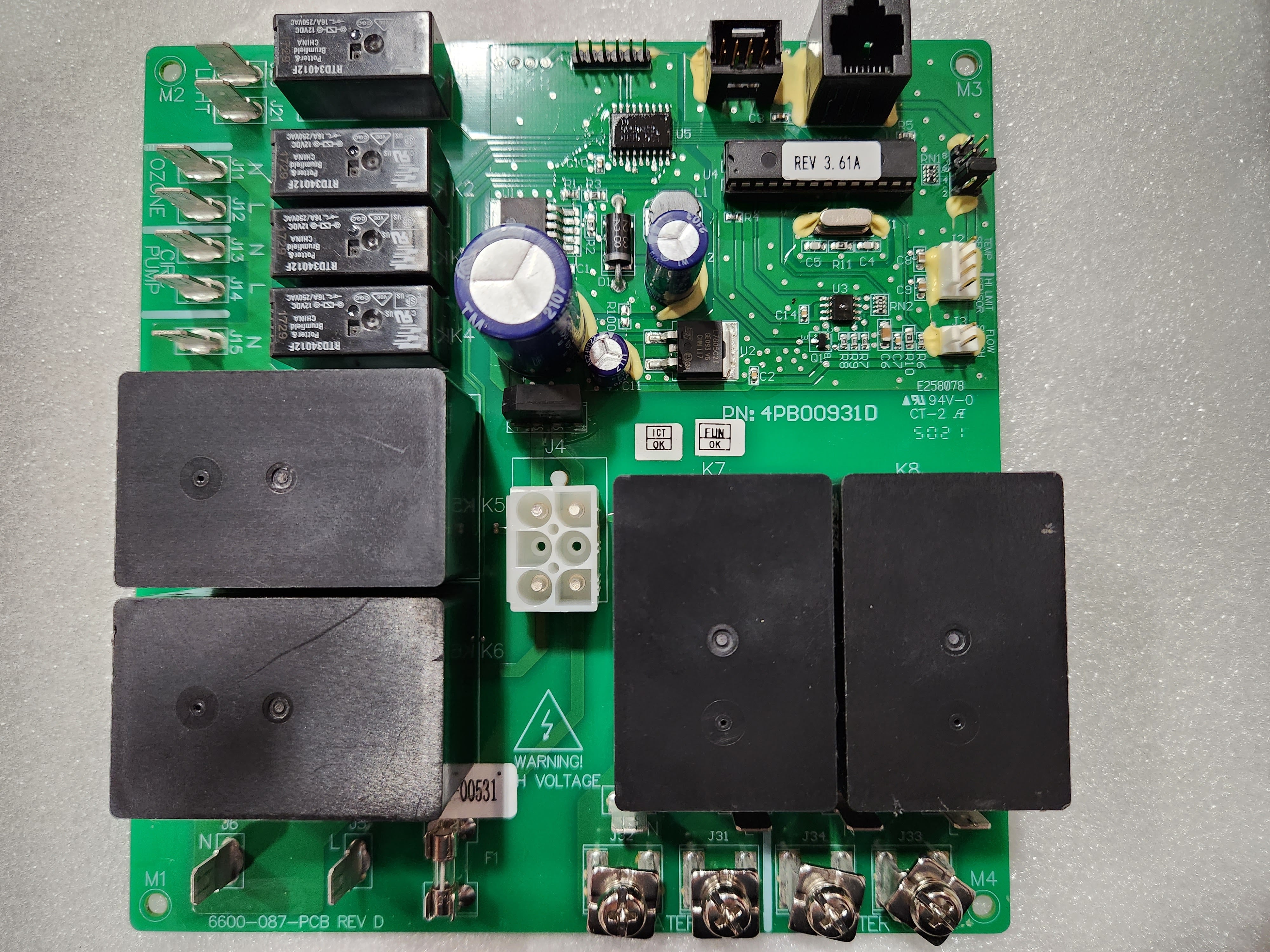 6600-726 Sundance Spas / Jacuzzi Hot Tubs Circuit Board