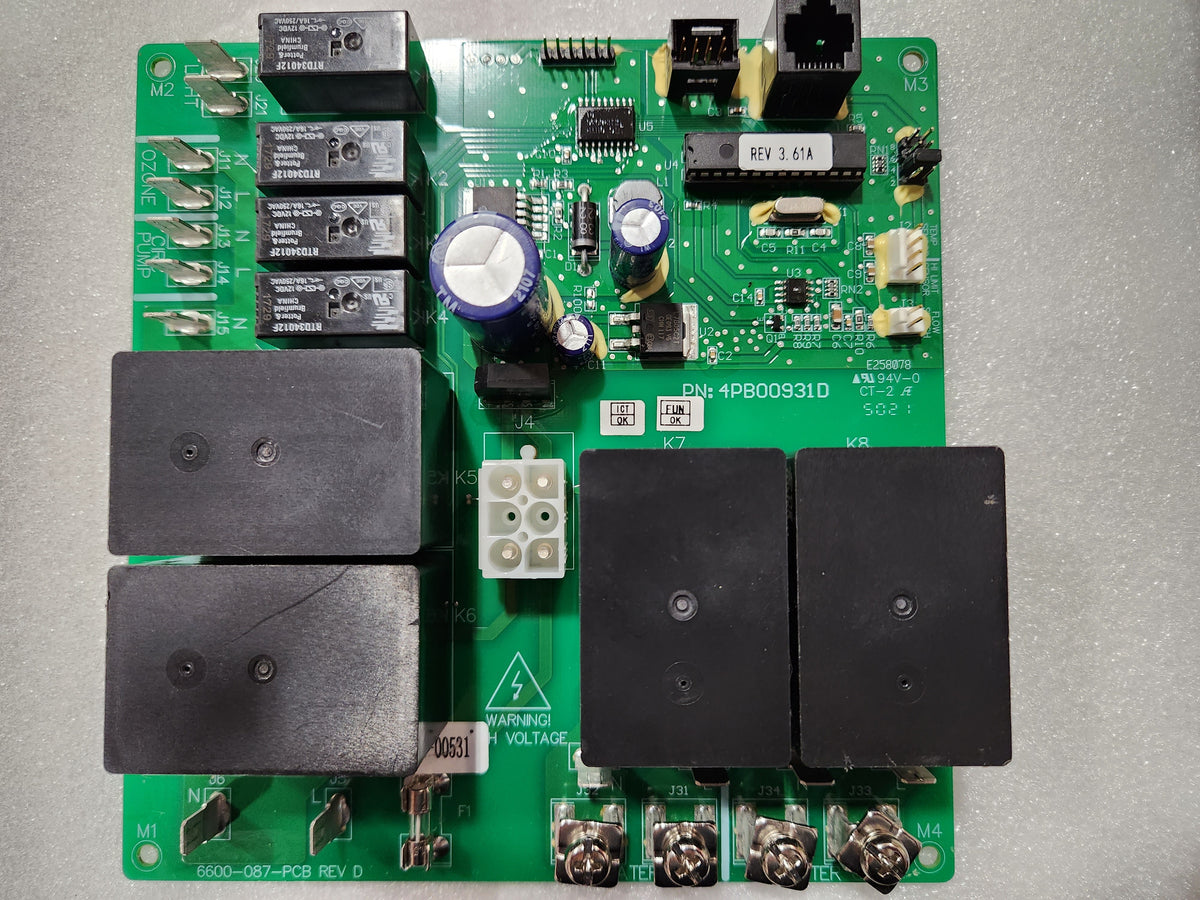 6600726 Sundance Spas ./ Jacuzzi Hot Tubs Circuit Board Crystalview Pool, Spa & Patio
