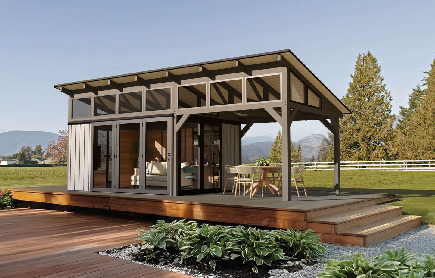 Visscher Veranda MKII Semi-Enclosed Extension – 11x11