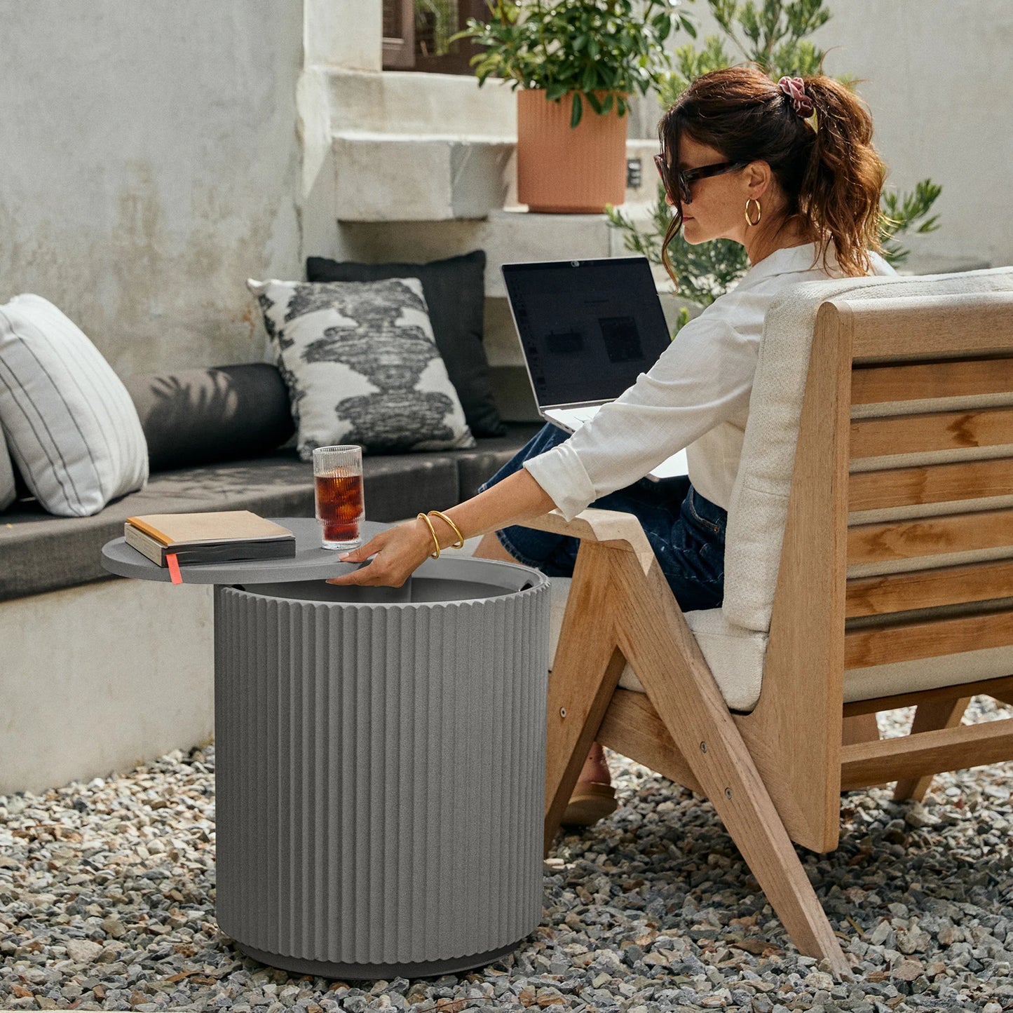 Demi Chill Cooler Side Table