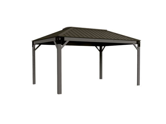 Visscher Sequoia Gazebo with Skylight – 11x14