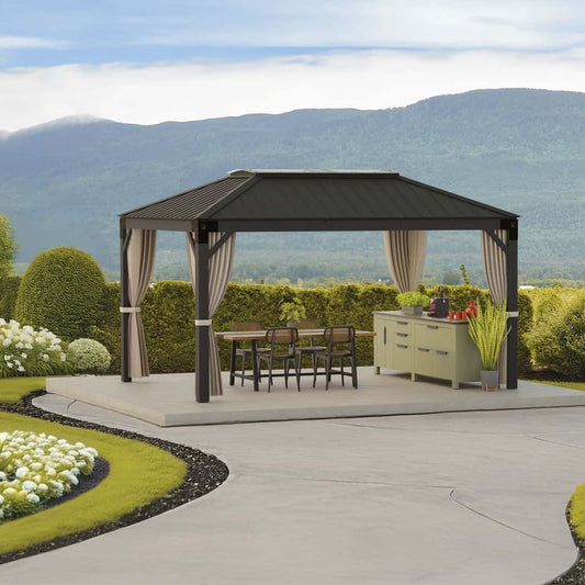 Visscher Savannah Gazebo with Skylight – 11x11 – view 4