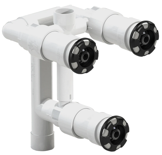 GUNITE JET, 3-JET MANF, STR BODY 7" /W INTERNALS
