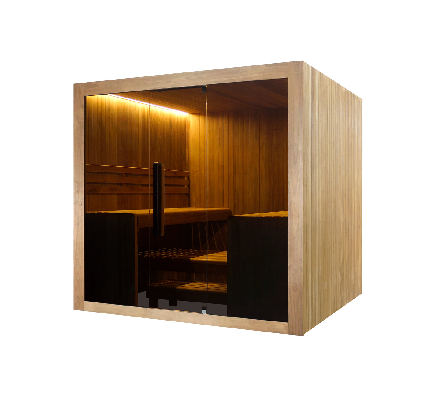 Hekla Traditional 220 Scandi – 6-Person Electric Sauna
