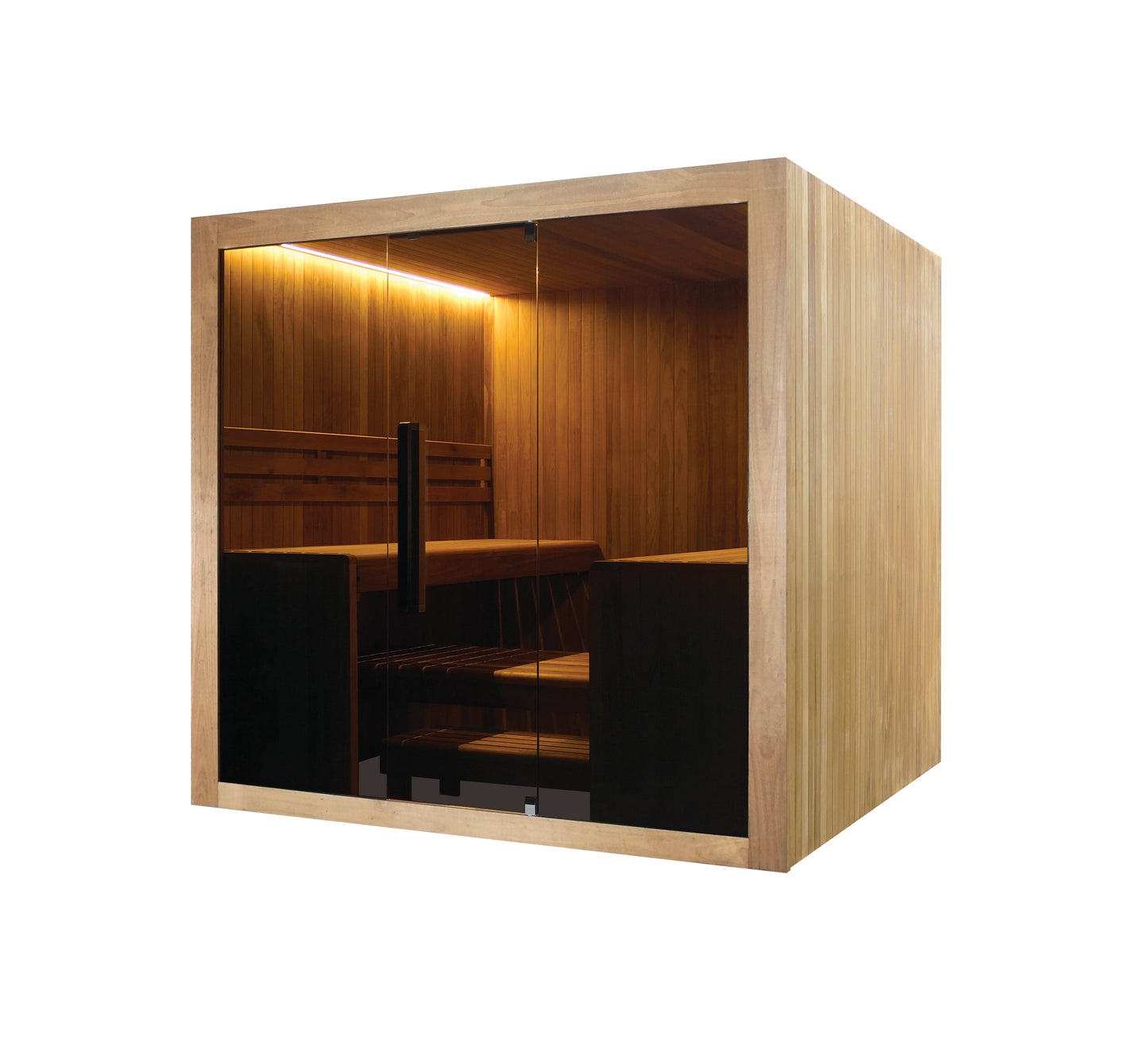 Hekla Traditional 220 Scandi – 6-Person Electric Sauna