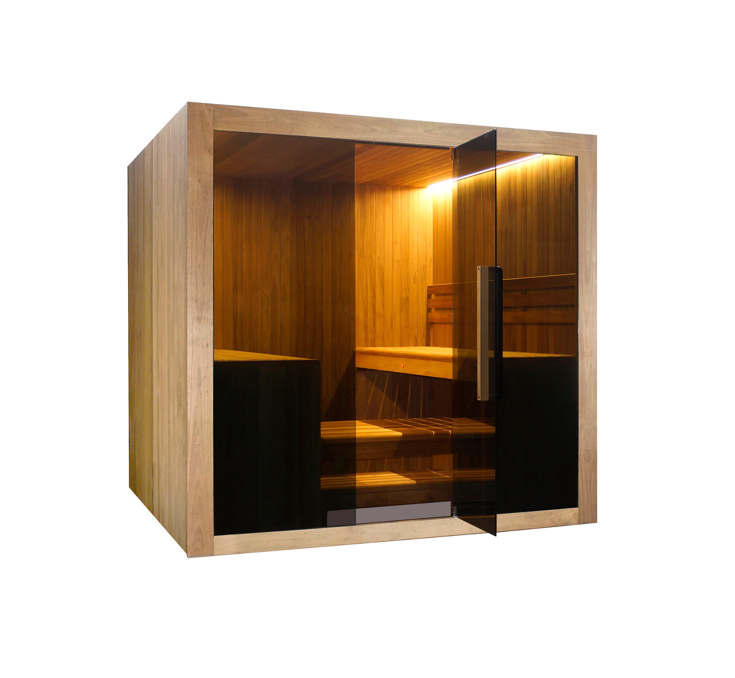 Hekla Traditional 220 Scandi – 6-Person Electric Sauna