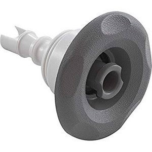 5-Scallop Directional Mini Storm Jet-Grey, Thread-In Style