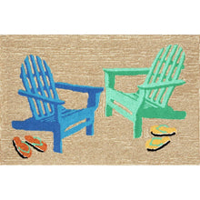 Load image into Gallery viewer, ADIRONDACK SEASIDE 20in. x 30in. frontporch rug
