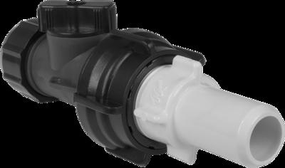 3/4"SB  HOSE ON/OFF VALVE ASSEMBLY - WHITE
