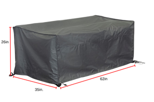 Slicker - Box Loveseat Cover (62W x 35D x 26H) - 51963