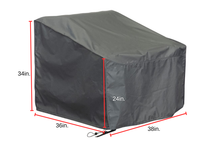 Load image into Gallery viewer, Slicker - Deep High Back Club Chair Cover (38W x 36D x 34/24H) - 51981
