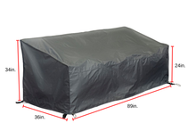 Load image into Gallery viewer, Slicker - Deep High Back Sofa Cover (89W x 36D x 34/24H) - 51984
