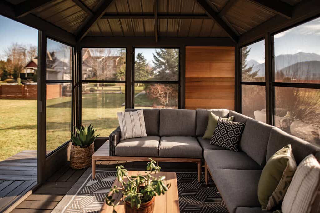 Visscher Hudson Fully Enclosed Gazebo – 11x14 – view 3