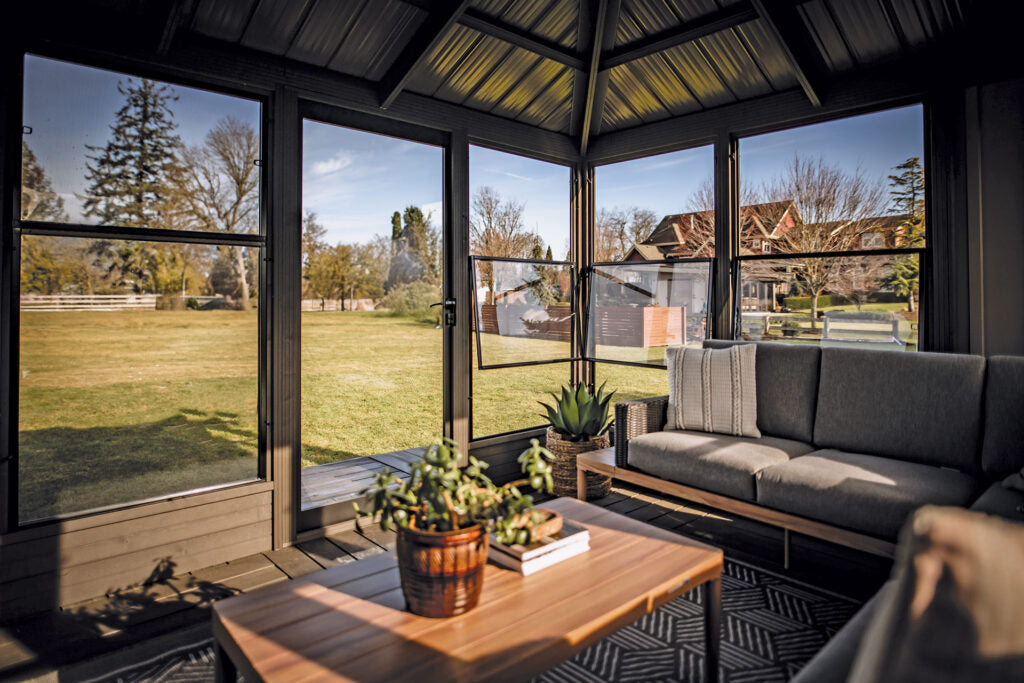 Visscher Hudson Fully Enclosed Gazebo – 11x11 – view 4