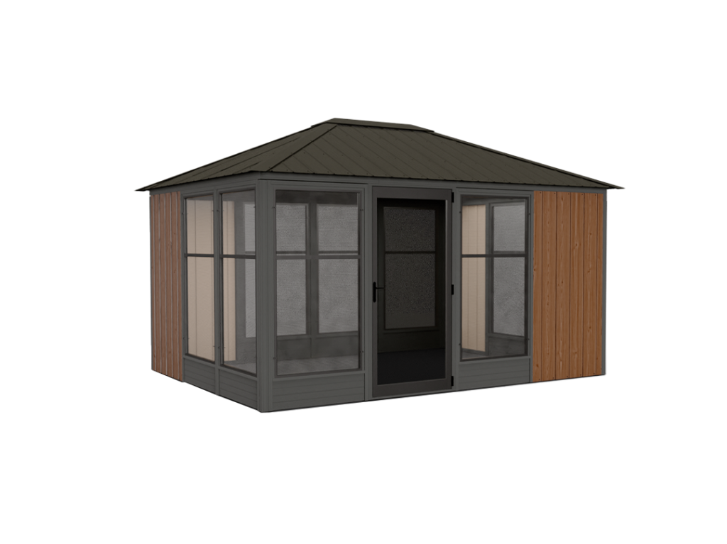 Visscher Hudson Fully Enclosed Gazebo – 11x14