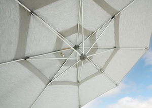 Treasure Garden - AKZ Plus 10' x 13' Rect. Cantilever Umbrella - black / ink (A)