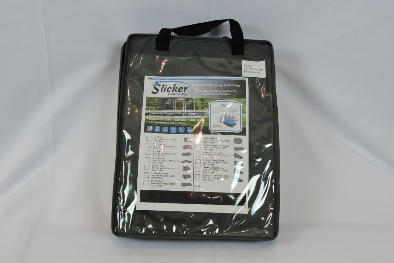 Slicker - Deep Box Chair Cover (42W x 40D x 28H) - 51991