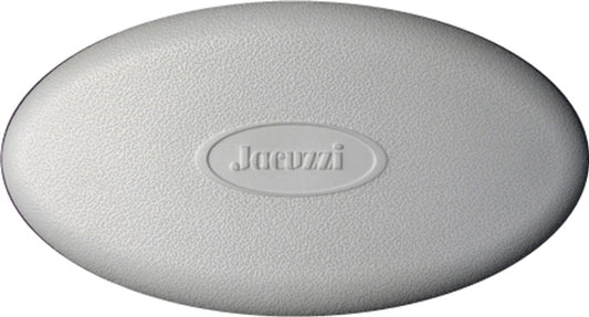 2472-828 (Jacuzzi®) Pillow: Oval Silver Snap-in Headrest, J-200 and J-100 Series (2005–Present)