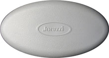Load image into Gallery viewer, 2472-828 (Jacuzzi®) Pillow: Oval Silver Snap-in Headrest, J-200 and J-100 Series (2005–Present)
