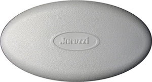 2472-828 (Jacuzzi®) Pillow: Oval Silver Snap-in Headrest, J-200 and J-100 Series (2005–Present)