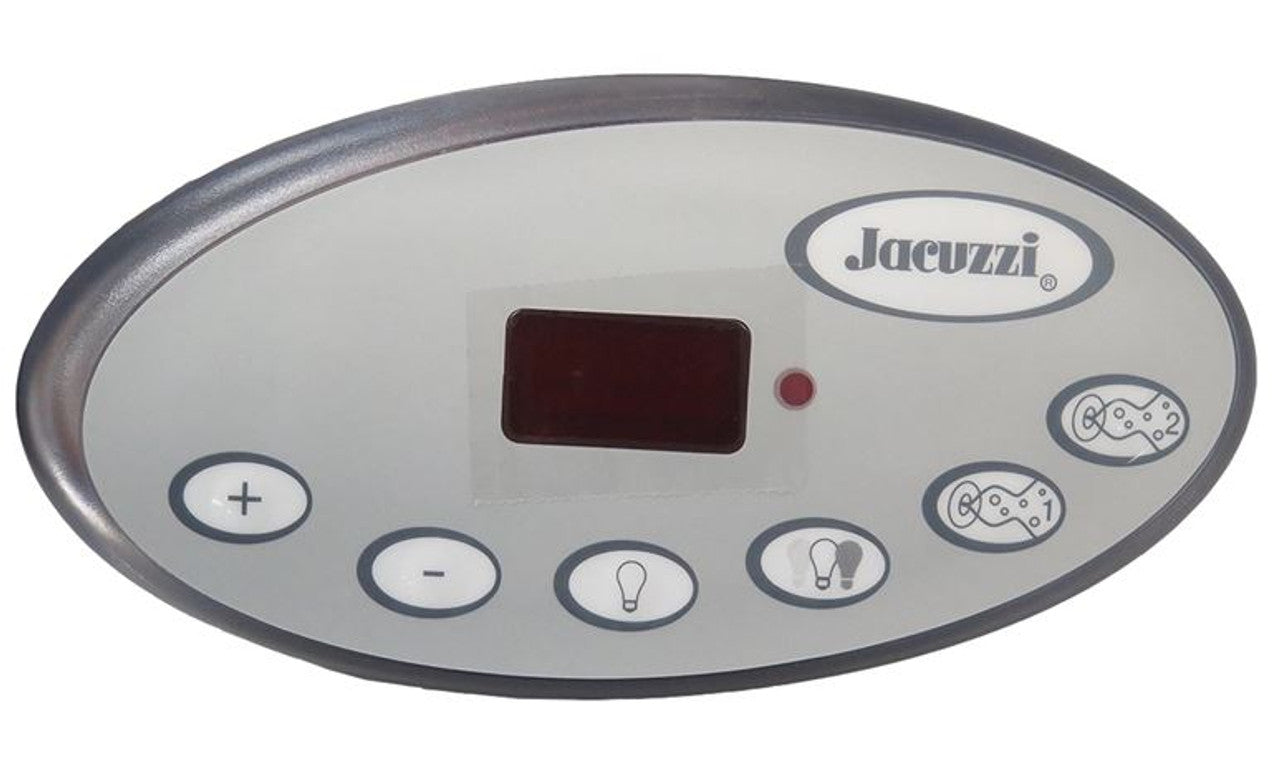6600-504 (Jacuzzi® ) Control Panel: 2-Pump SMT, J-LX & J-LXL (2013–2019)