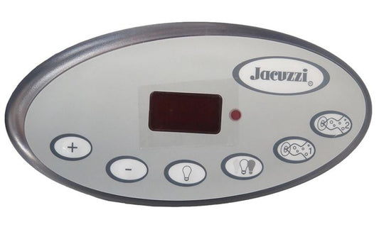 6600-504 (Jacuzzi® ) Control Panel: 2-Pump SMT, J-LX & J-LXL (2013–2019)