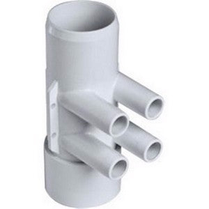 Shur-Grip II Manifold- 2'' S x 2'' SPG (4) 3/4' SB Ports