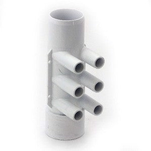 Shur-Grip II Manifold- 2'' S x 2'' SPG (6) 3/4' SB Ports