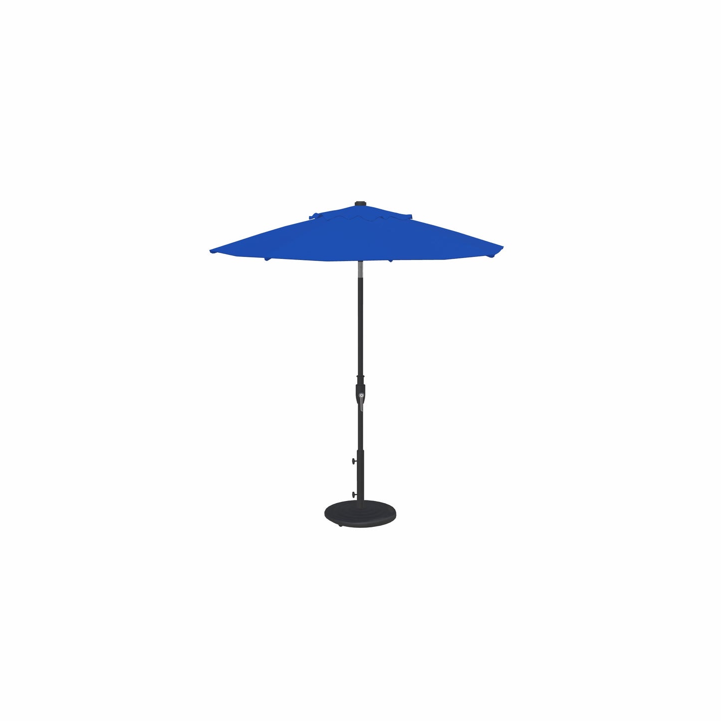 7.5' Glide Tilt Market Obravia Umbrella – Black/Cobalt