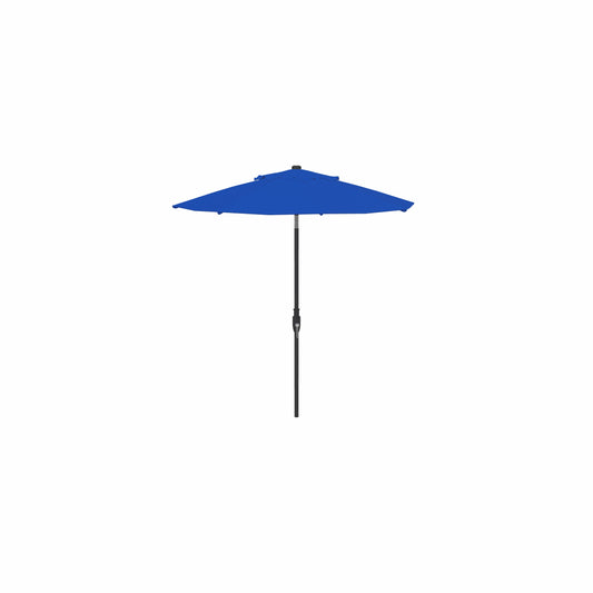 7.5' Glide Tilt Market Obravia Umbrella – Black/Cobalt