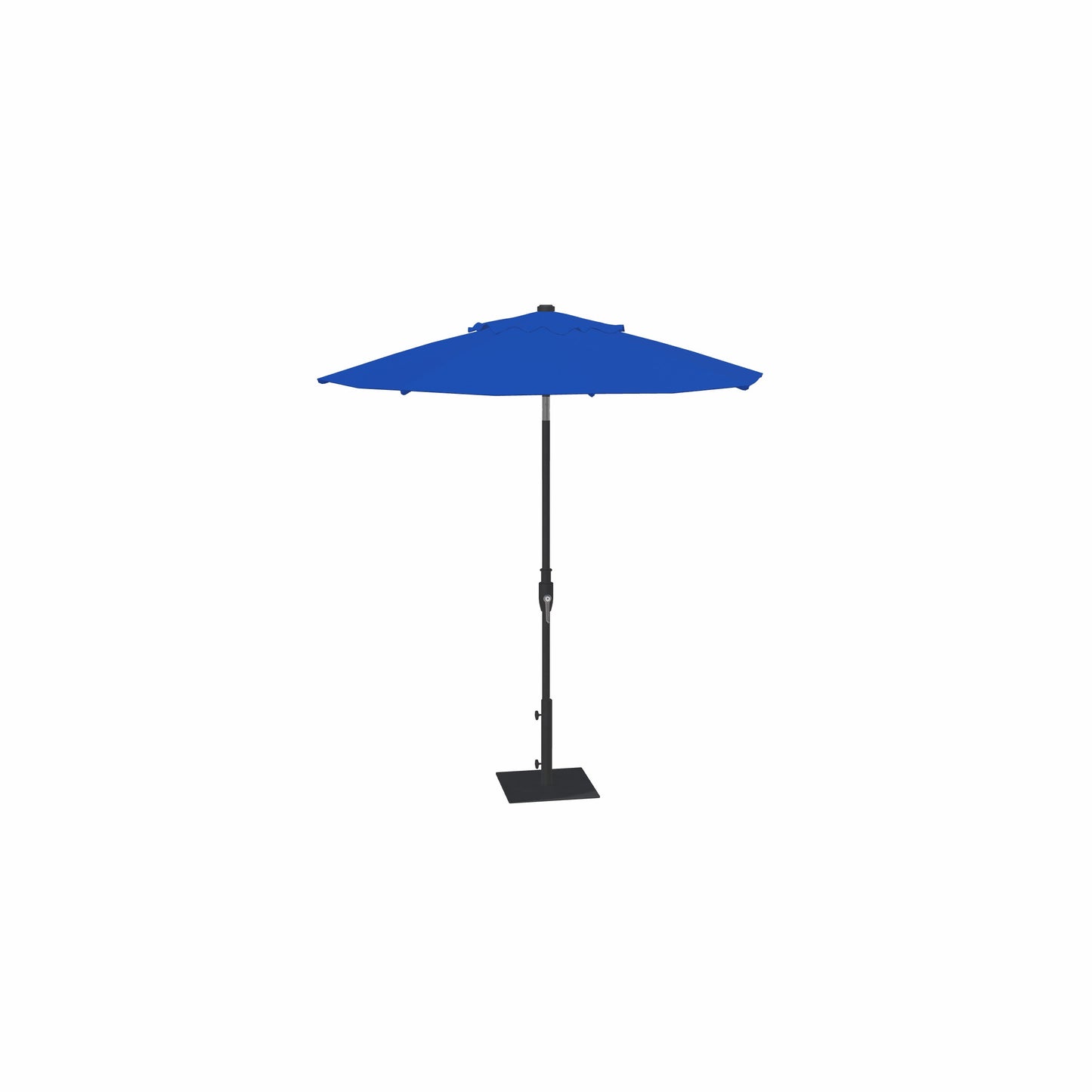 7.5' Glide Tilt Market Obravia Umbrella – Black/Cobalt