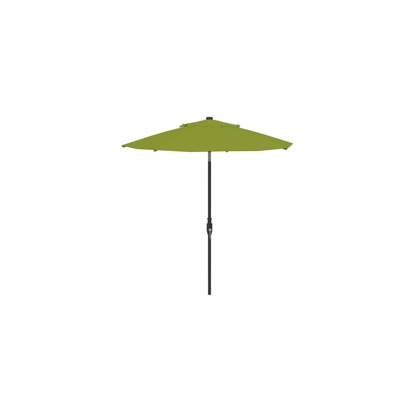7.5' Glide Tilt Market Obravia Umbrella – Black/Kiwi