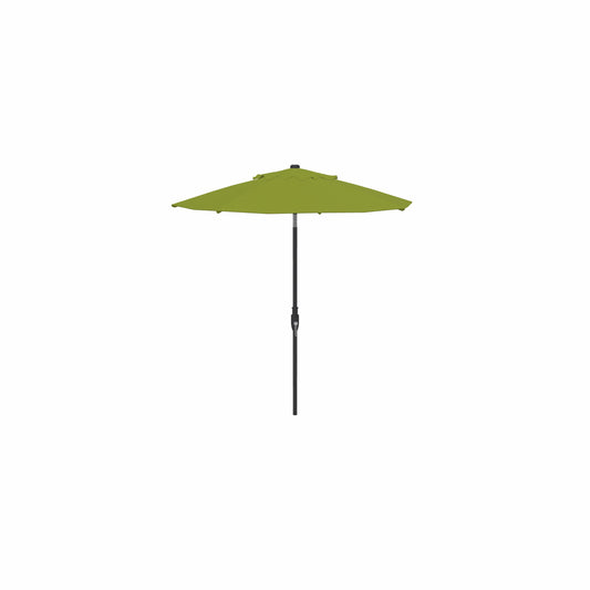 7.5' Glide Tilt Market Obravia Umbrella – Black/Kiwi
