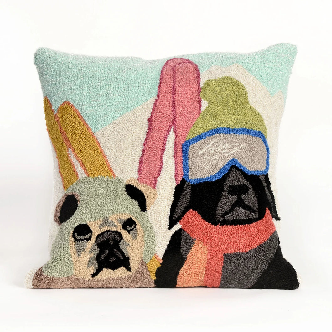 Ski Patrol 18in Throw Pillow