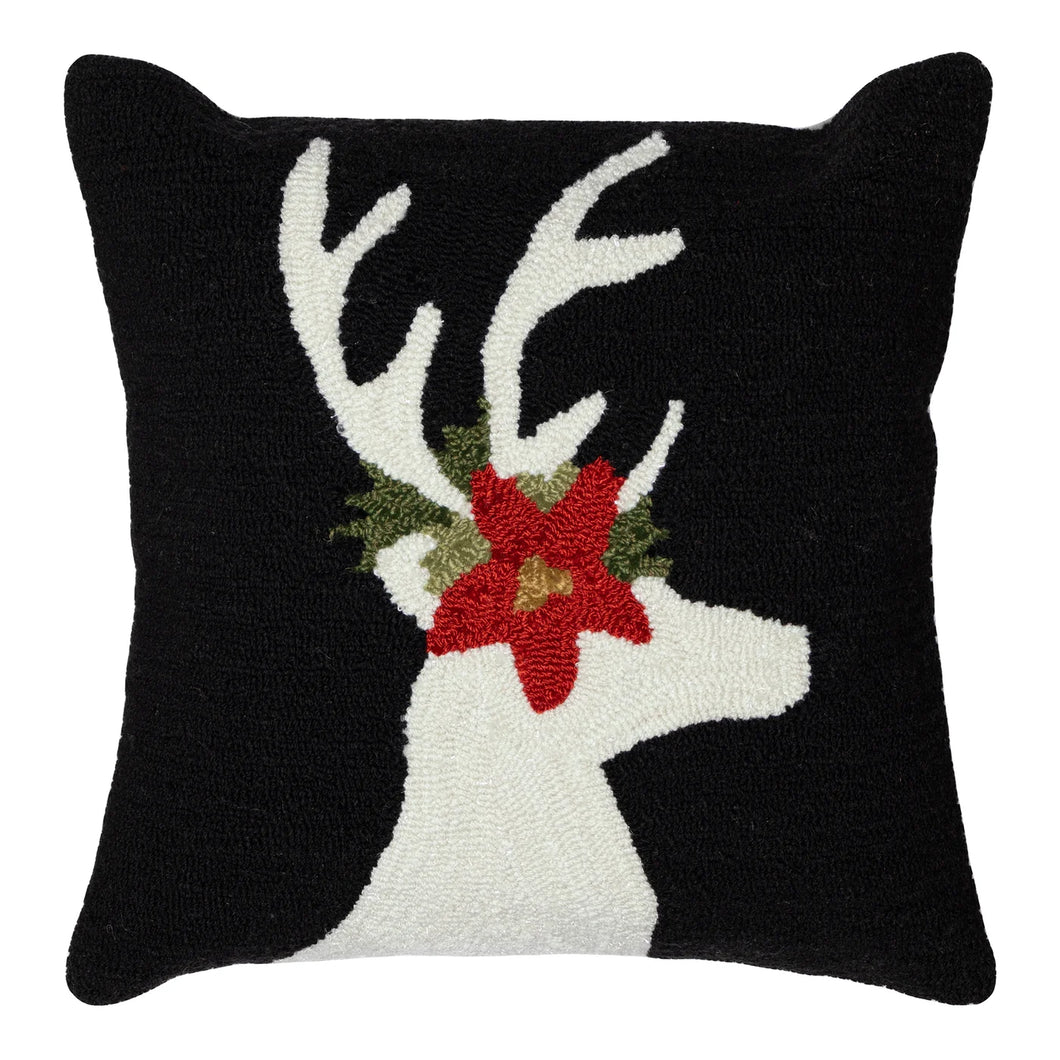Reindeer 18in Throw Pillow