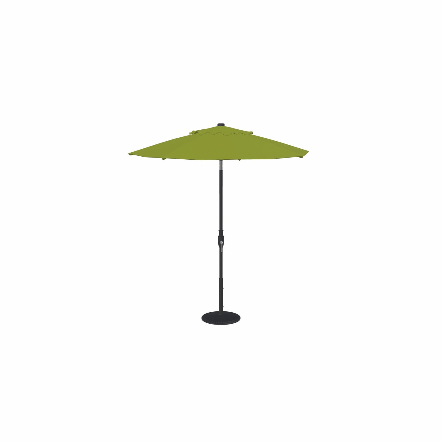 7.5' Glide Tilt Market Obravia Umbrella – Black/Kiwi