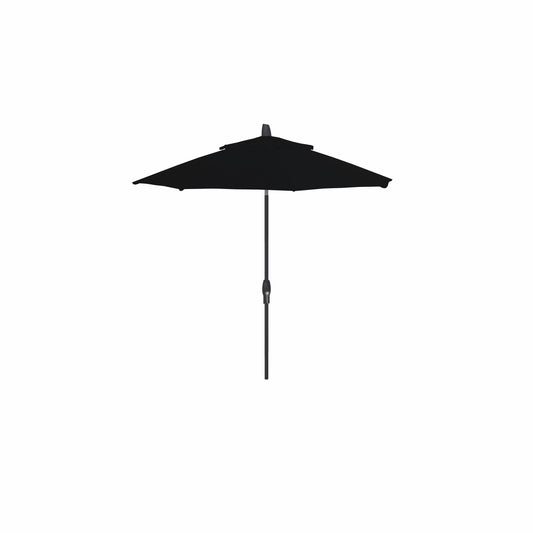 9' Auto Tilt Market Obravia Umbrella – Black/Black