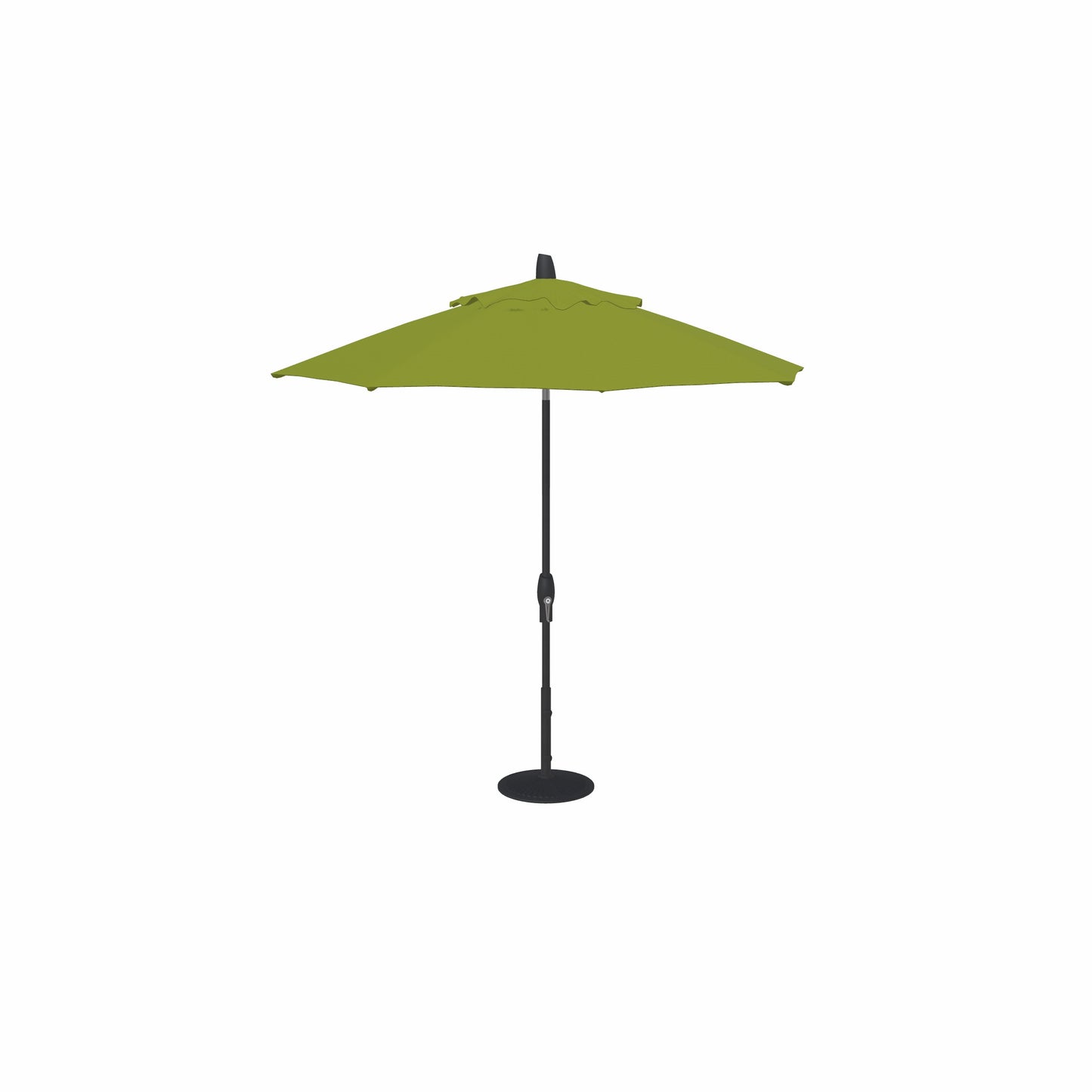 9' Auto Tilt Market Obravia Umbrella – Black/Kiwi
