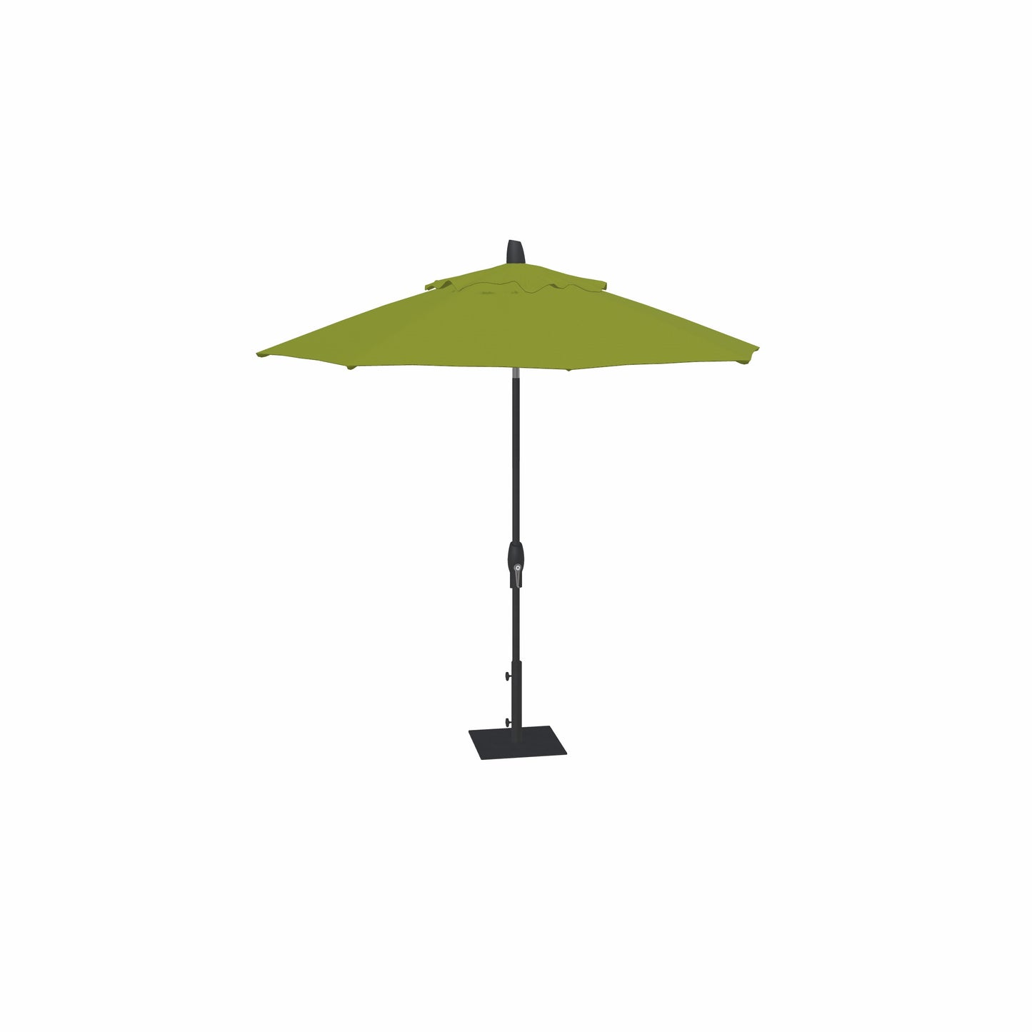 9' Auto Tilt Market Obravia Umbrella – Black/Kiwi