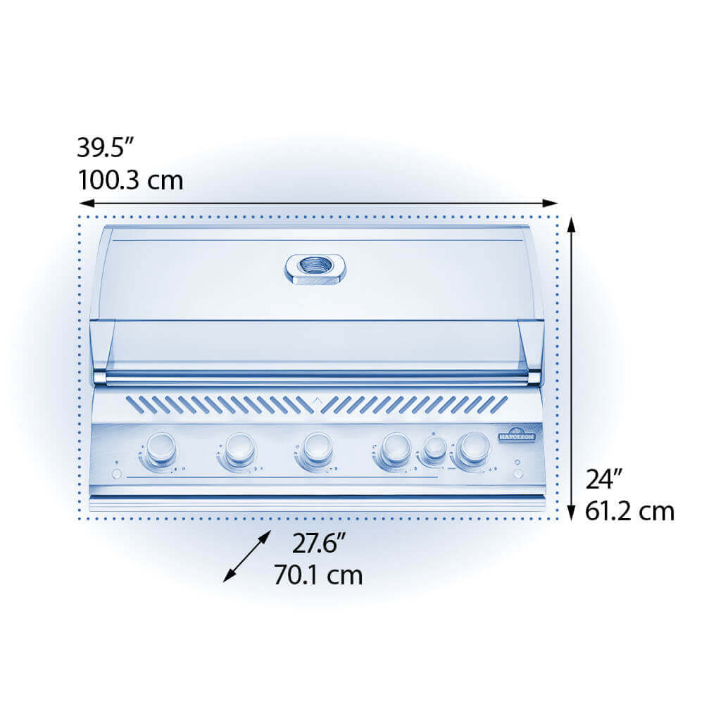 Built-In 700 Series 38-inch Gas Grill